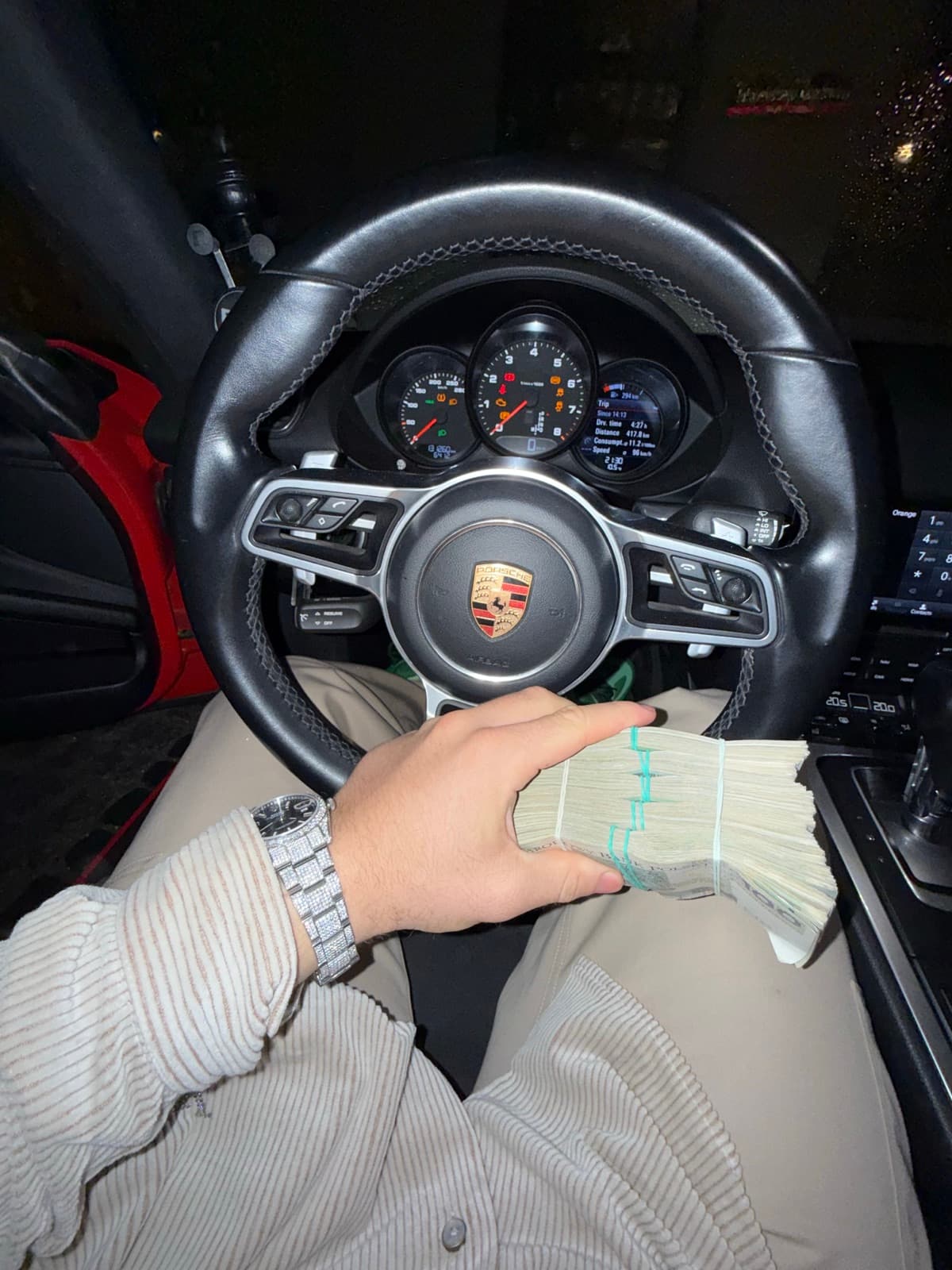 Za kierownicą Porsche